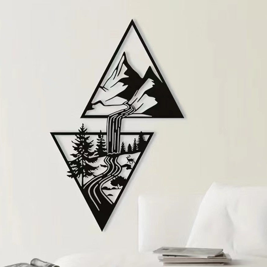 Künstlerische Natur Wandkunst Karnz