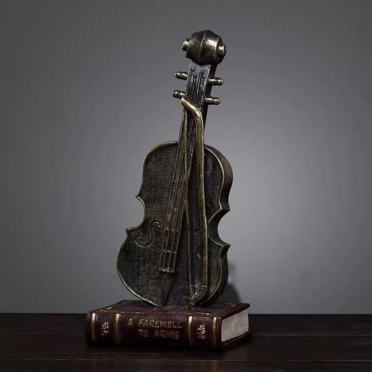Vintage Grammophon Deko Karnz