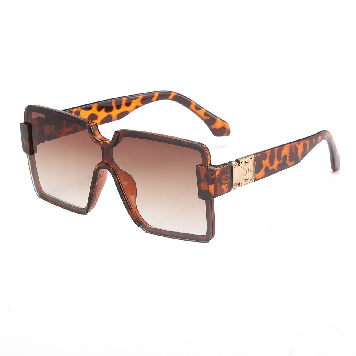 Damen oversized Sonnenbrille mit einzigartigem Rahmen Karnz