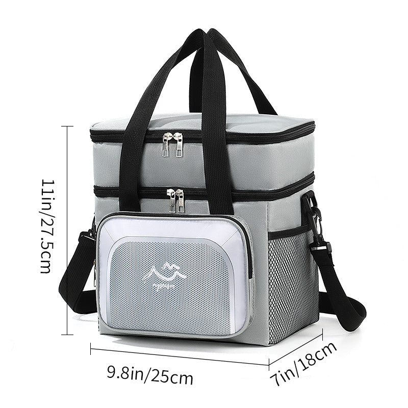 Multi-Fach Isolierte Lunch Kühltasche Karnz
