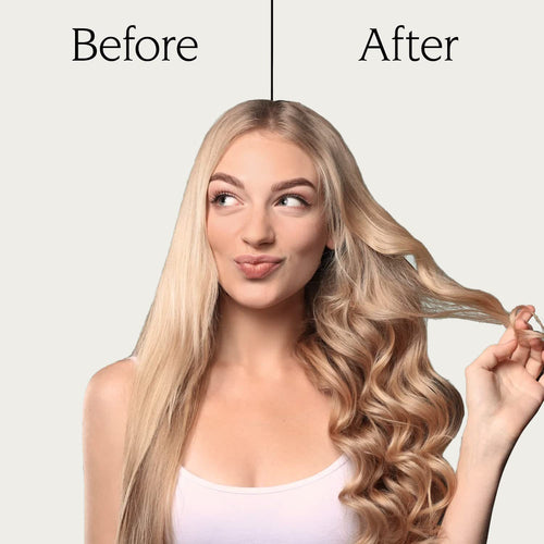 Haarstyling Lockenstab