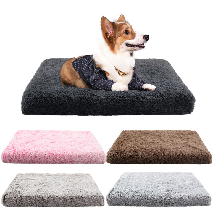 Plüsch-Speicher-Schaum-Matte-Hundebett