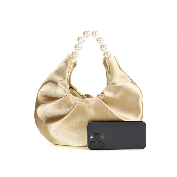 Elegante Satin Abendhandtasche