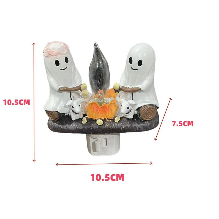 Kreatives Ghost Campfire Figuren Set Karnz