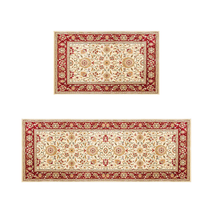 Vintage-Style Bereich Teppich Set Karnz