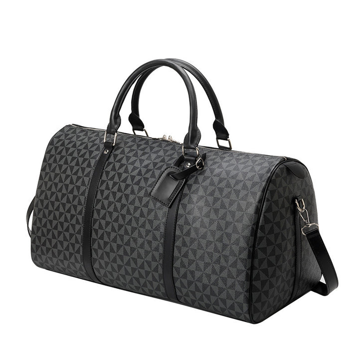 Geräumige Reisetasche mit Stilvollem Geometrischem Design Karnz