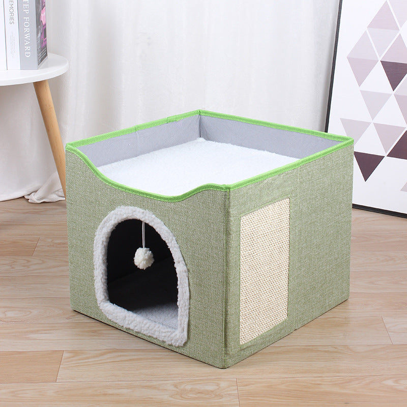 Gemütlicher Katzenversteck Karnz