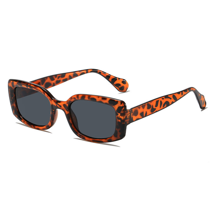 Elegante geometrische Rahmen Sonnenbrille Karnz