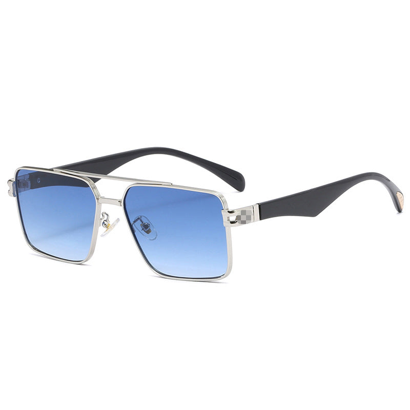 Damen Designer-Sonnenbrille mit extravagantem Metallrahmen Karnz