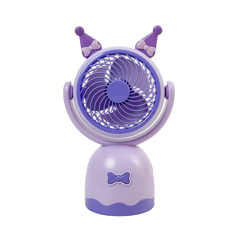 Damen Tragbarer Handventilator mit süßem Katzenohren-Design Karnz