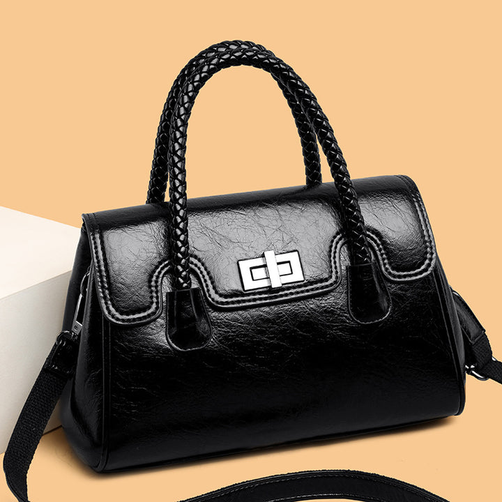 Elegante Doppelgriff-Handtasche Karnz
