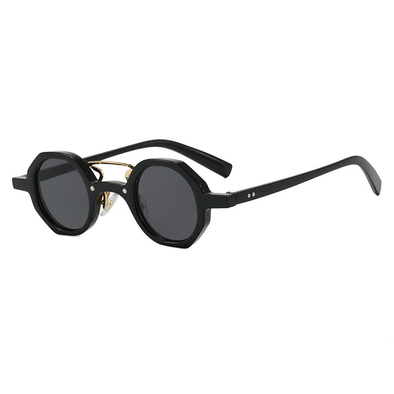 Damen stilvolle Sonnenbrille im einzigartigen achteckigen Design Karnz