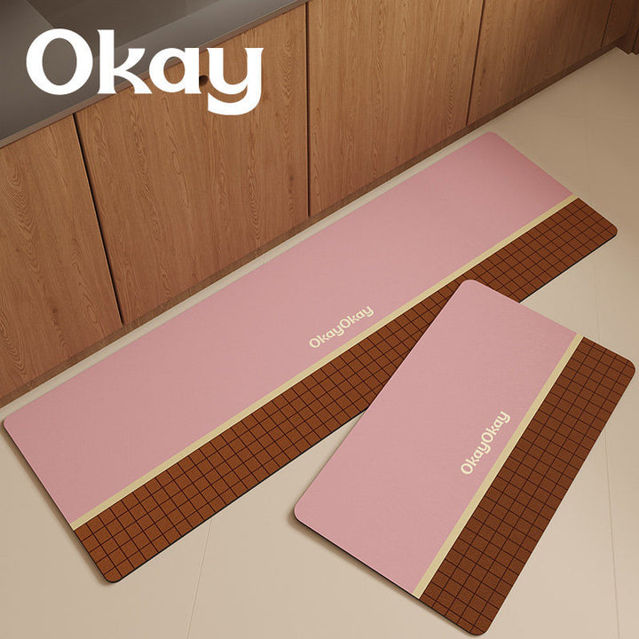 Anti-Fatigue Long Kitchen Runner Mat with Memory Foam Support