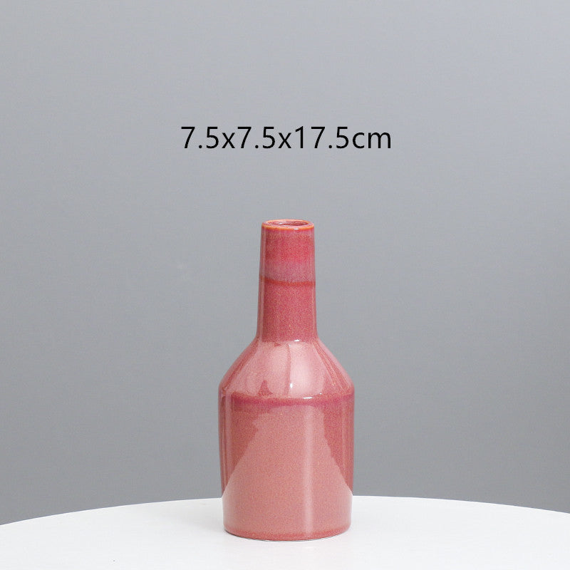 Dekorative Moderne Keramische Vase Karnz