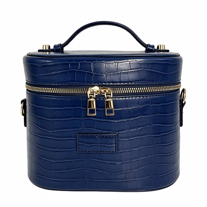 Kosmetiktasche Im Eleganten Krokodil-Look Von Karnz