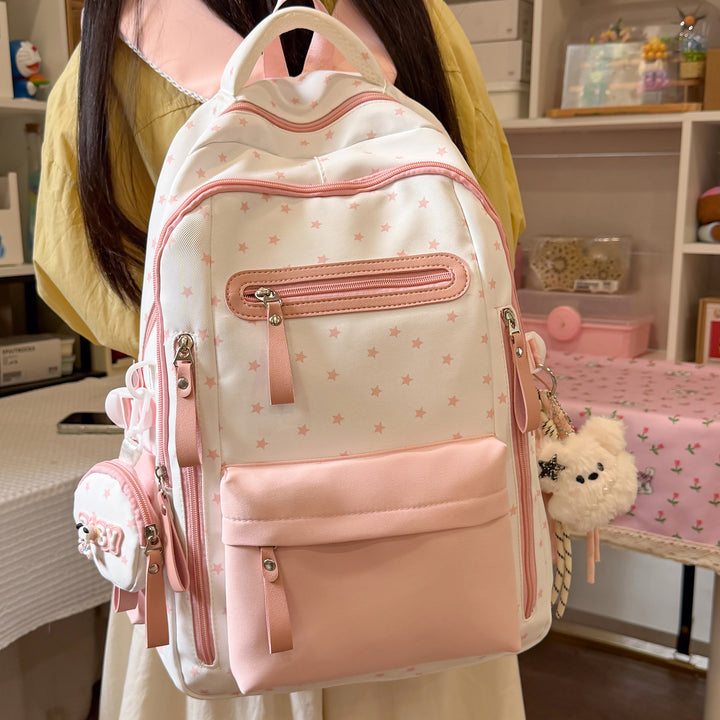 Stylische Stern-beschmückte Mode-Rucksack Karnz