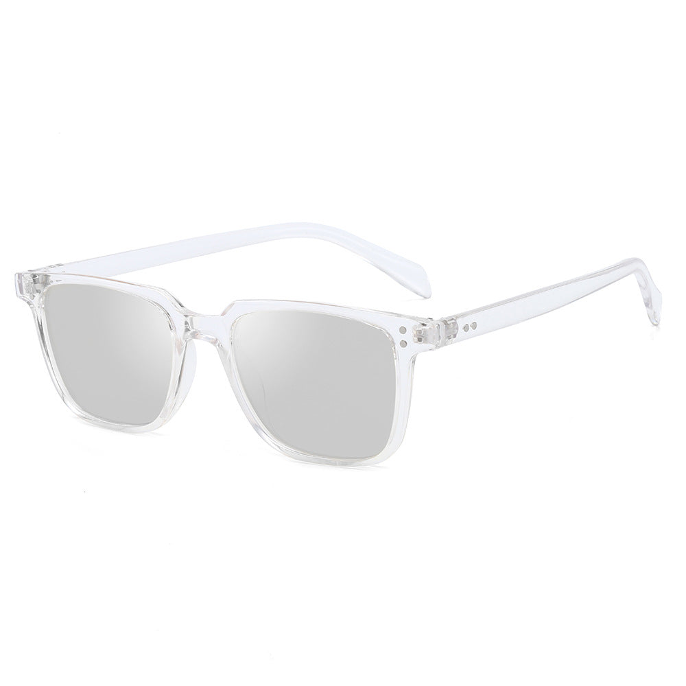 Damen modische quadratische Sonnenbrille mit einzigartigen Gläsern Karnz