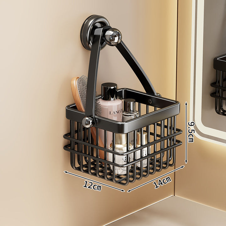 Saugnapf-befestigter belüfteter Badezimmerdusche Caddy Korb Organisator