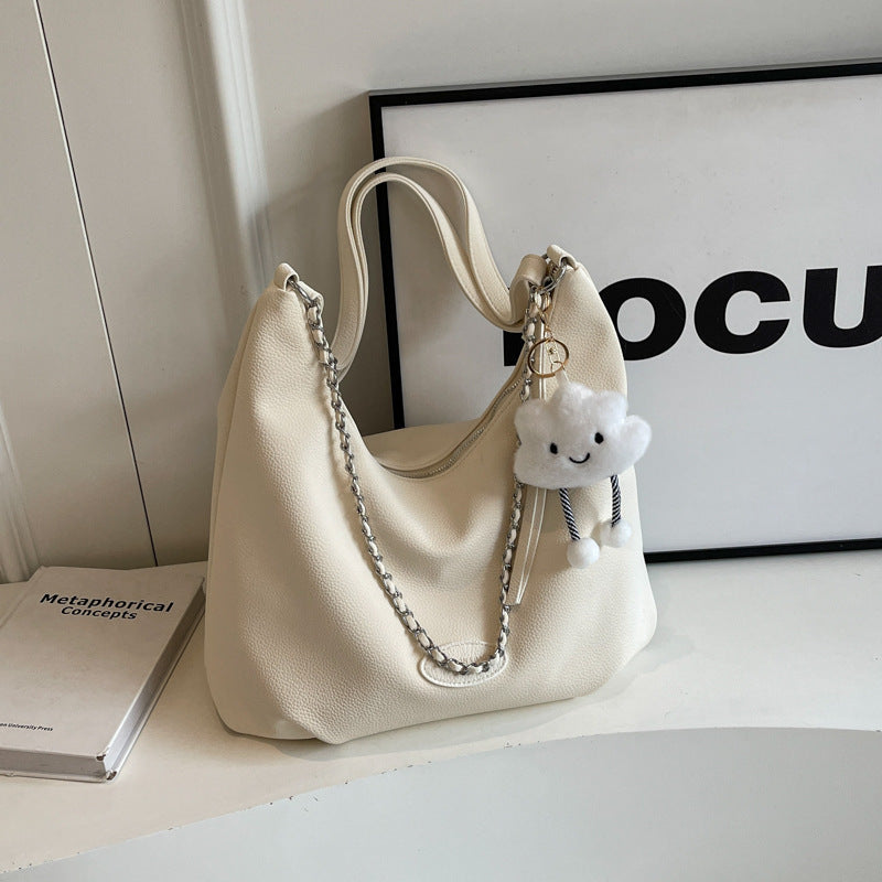 Weiche Leder Schlabberige Schultertasche