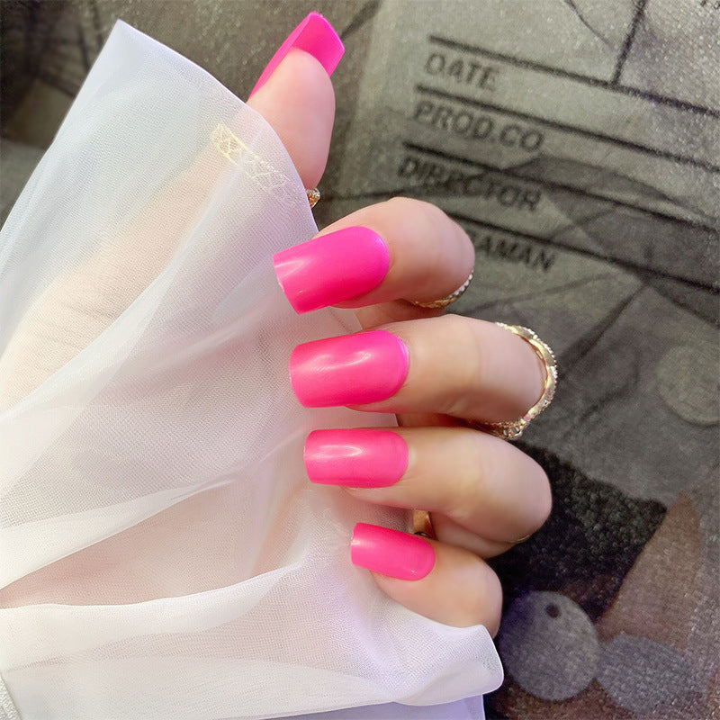 Neon Glänzende Nagelverlängerungen