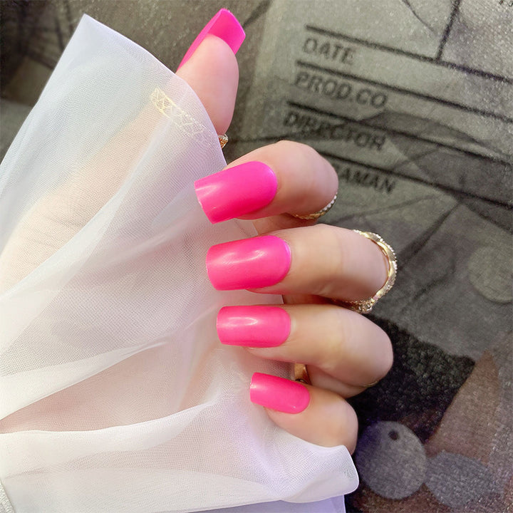 Neon Glänzende Nagelverlängerungen