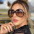 Damen oversized Sonnenbrille im eleganten Design Karnz