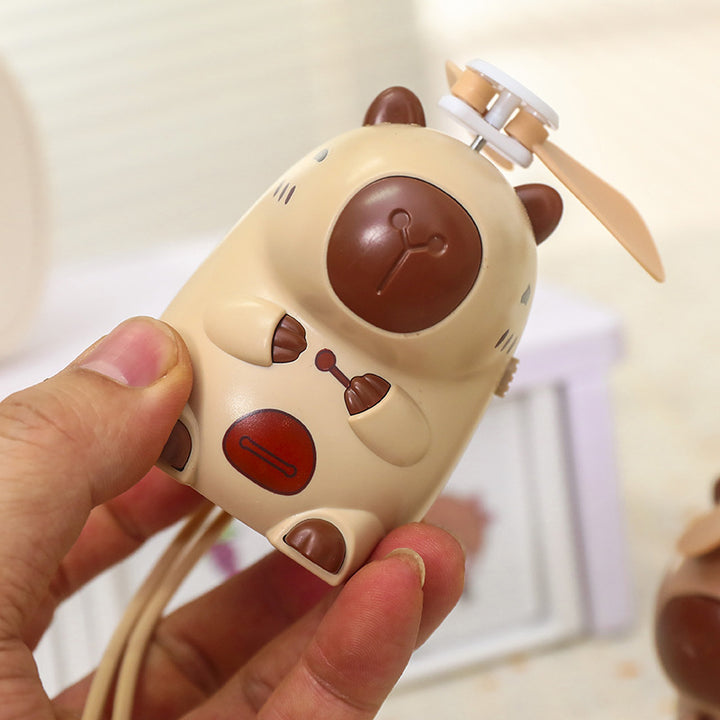 Damen Tragbarer Handventilator im tierischen Design Karnz