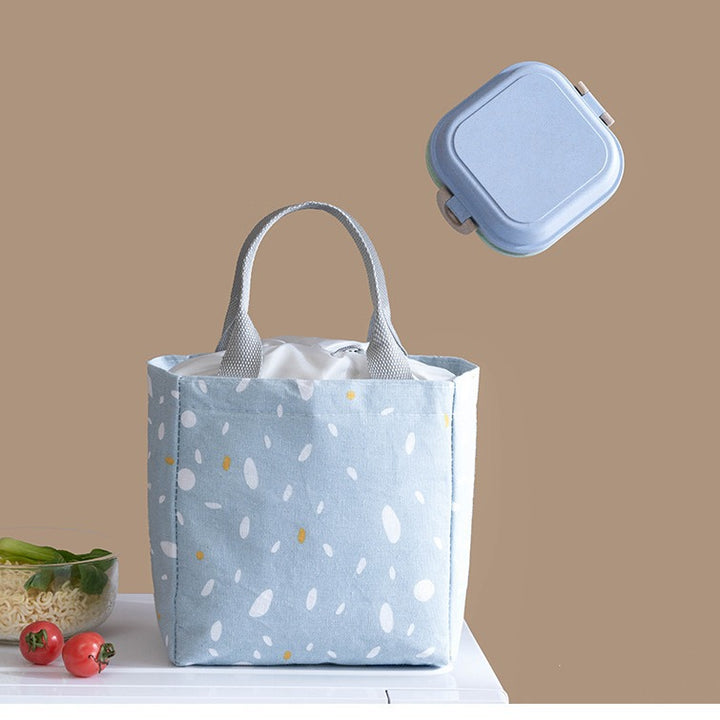 Niedlicher tierischer isolierter Lunch-Tote