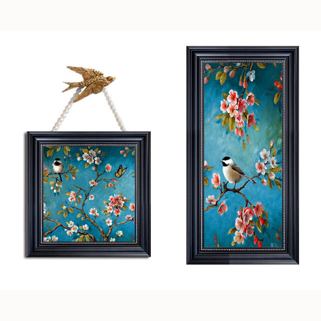 Vintage Blumen Wanddekoration Kollektion