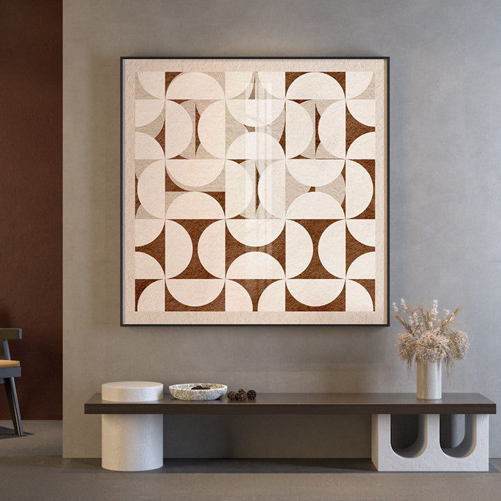 Moderne Geometrische Kunst Leinwand