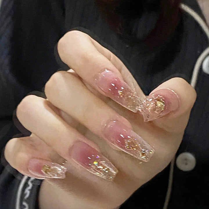 Glitzernde Kunstnägel Karnz