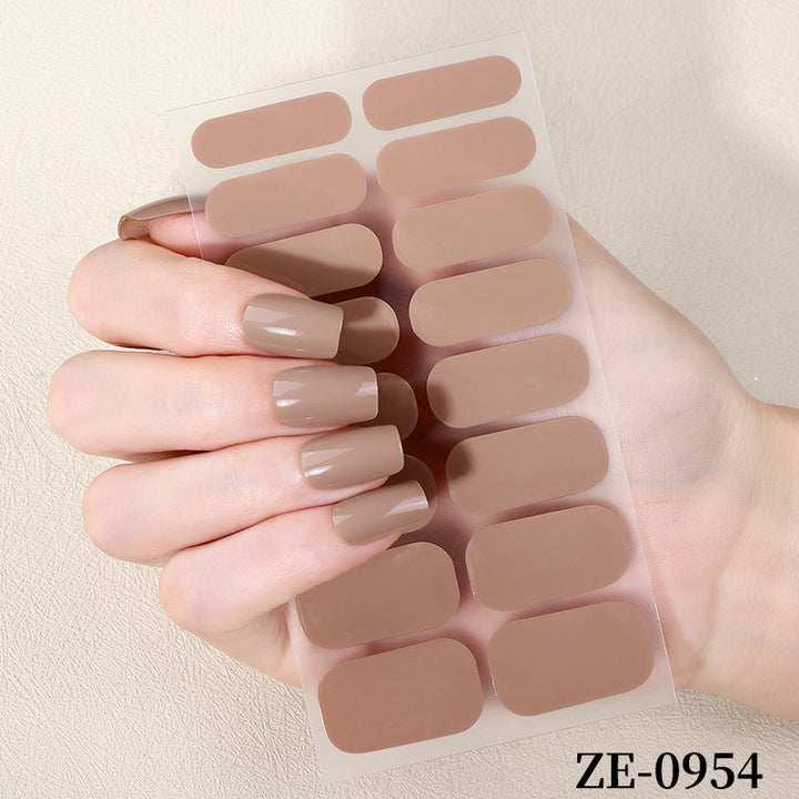 Matte Gel Nagelstreifen