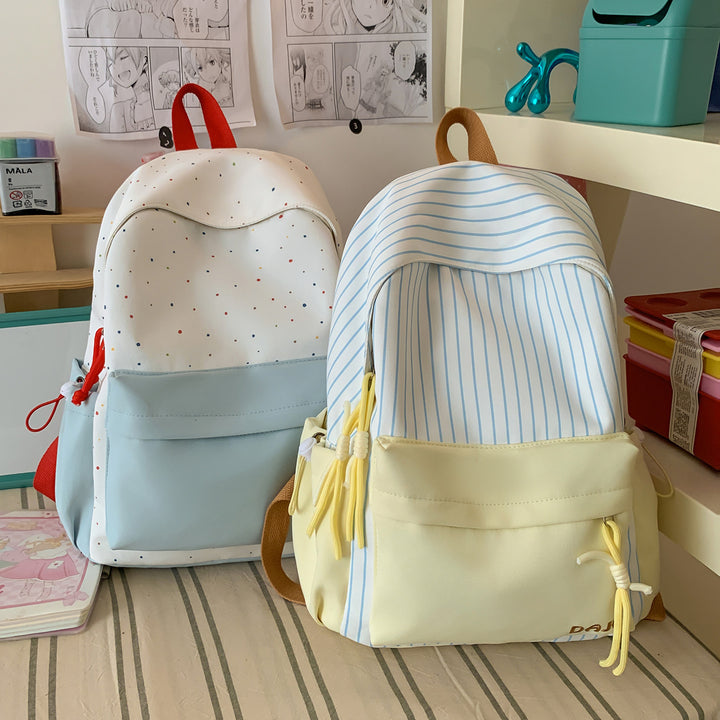 Trendige vielseitige Canvas-Rucksack Karnz