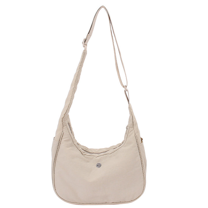 Leichtes weiches Stoff-Schultertasche Karnz