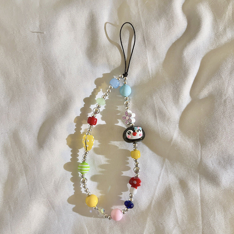 Bunte Perlen Charm Brillenhalter Karnz