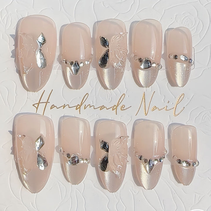 Künstlerisches Press-On-Nageldesign Karnz 1789803418