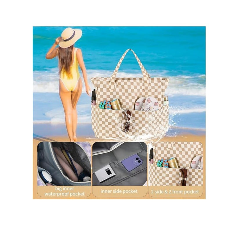 Geräumige Strandtasche mit Vielseitigen Fächern Karnz