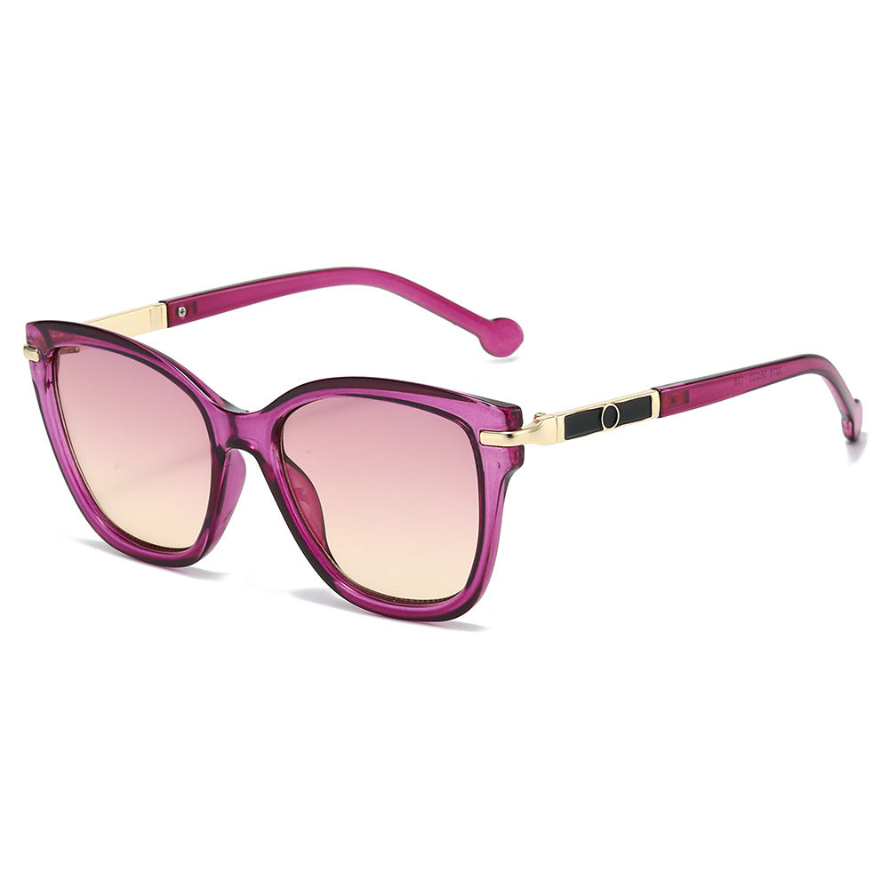 Stylische Cat-Eye Sonnenbrille Karnz