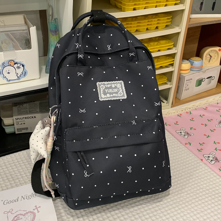 Stylischer gepunkteter Rucksack Karnz