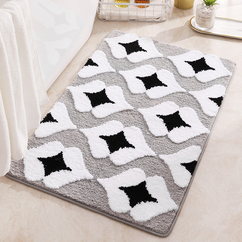 Weicher rutschfester Memory Foam Badezimmerteppich Karnz