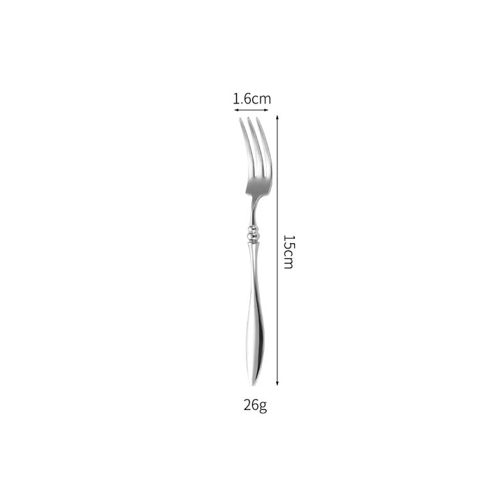 Elegantes Tafelmesser mit Feinem Wellenmuster Karnz