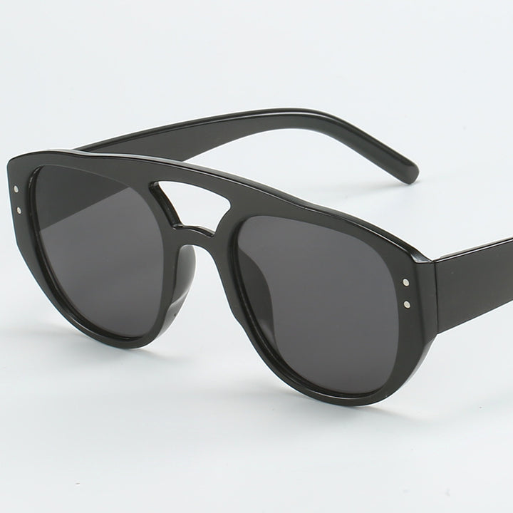 Damen Modische Sonnenbrille im stilvollen Leopardenmuster Karnz