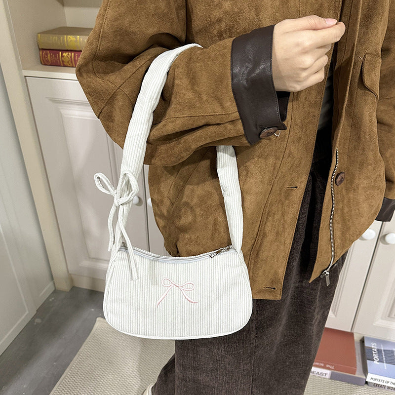 WoElegant Texturiertes Cordura Crossbody Bag Karnz