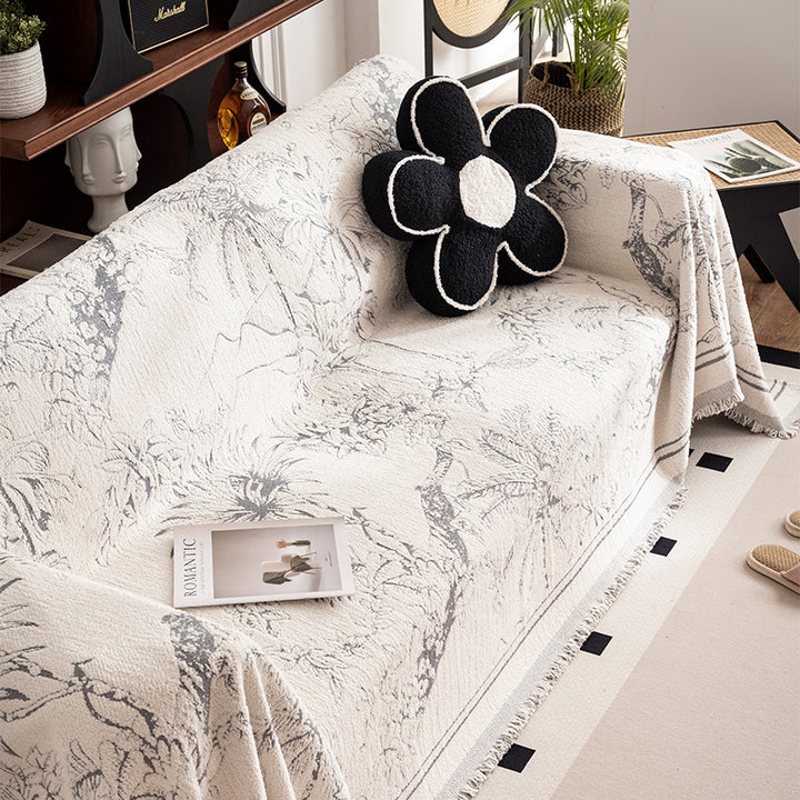 Künstlerische Florale Wandteppich Decke