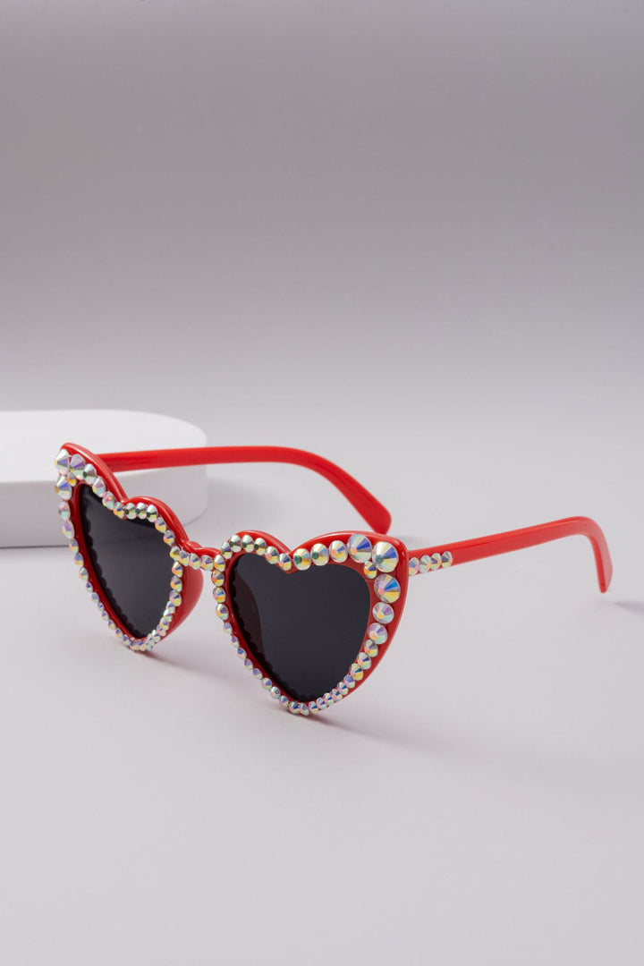 Herzförmige Modesonnenbrille Karnz