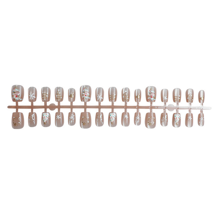 Elegantes Künstlerisches Press-On Nagelkunst Set