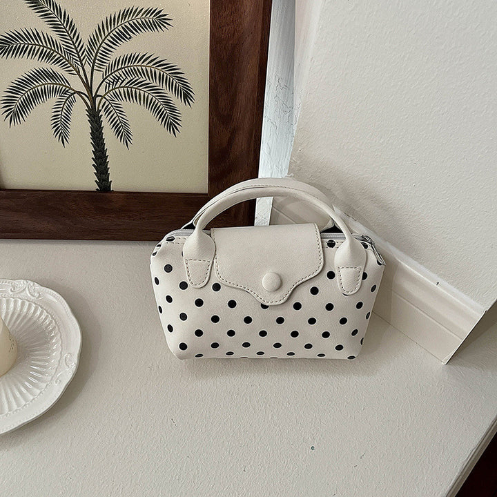 WoStylish Polka Dot Handtasche Karnz
