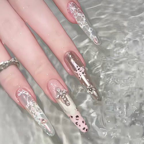 Künstlerisches Nagelkunst Press-On Set 1790745479