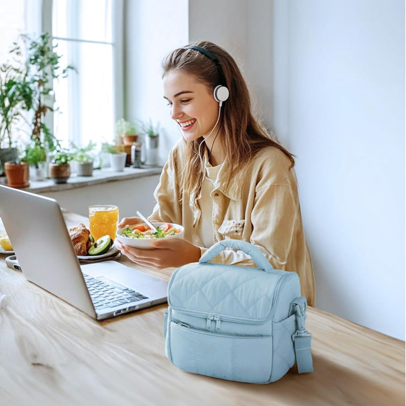 Isolierte Lunch-Tasche mit mehreren Fächern Karnz