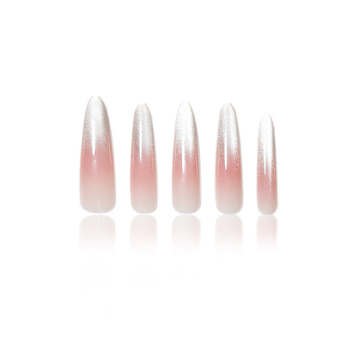 Elegante glitzernde Acrylnagelerweiterungen Karnz